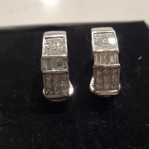 Genuine Diamond Earrings